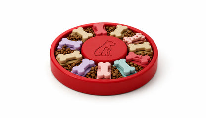 Interactive Dog Puzzle Bowl