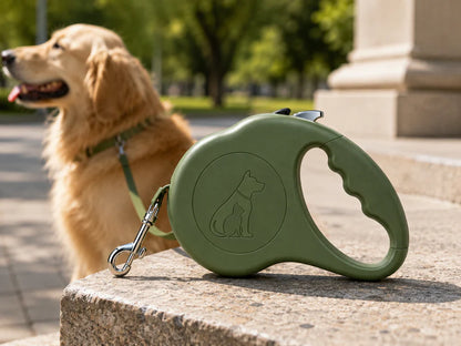 Retractable Dog Leash, Lead with Brake & Lock
